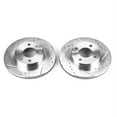 thumbnail image 2 of Power Stop Front Pair of Drilled and Slotted Brake Rotors JBR754XPR Fits 2000 Nissan Sentra, 2 of 4