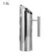thumbnail image 5 of Jarra de agua de Acero inoxidable Naiovety 2piezas plata METRO, 5 of 6