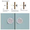 thumbnail image 4 of 4 Pcs Anchor Knobs for Kitchen Cabinet Cupboard Dresser Bookcase Drawer Pulls Handles Round Home Decor, 4 of 5