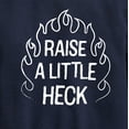 thumbnail image 3 of Instant Message - Raise A Little Heck - Toddler & Youth Crewneck Fleece Sweatshirt, 3 of 6