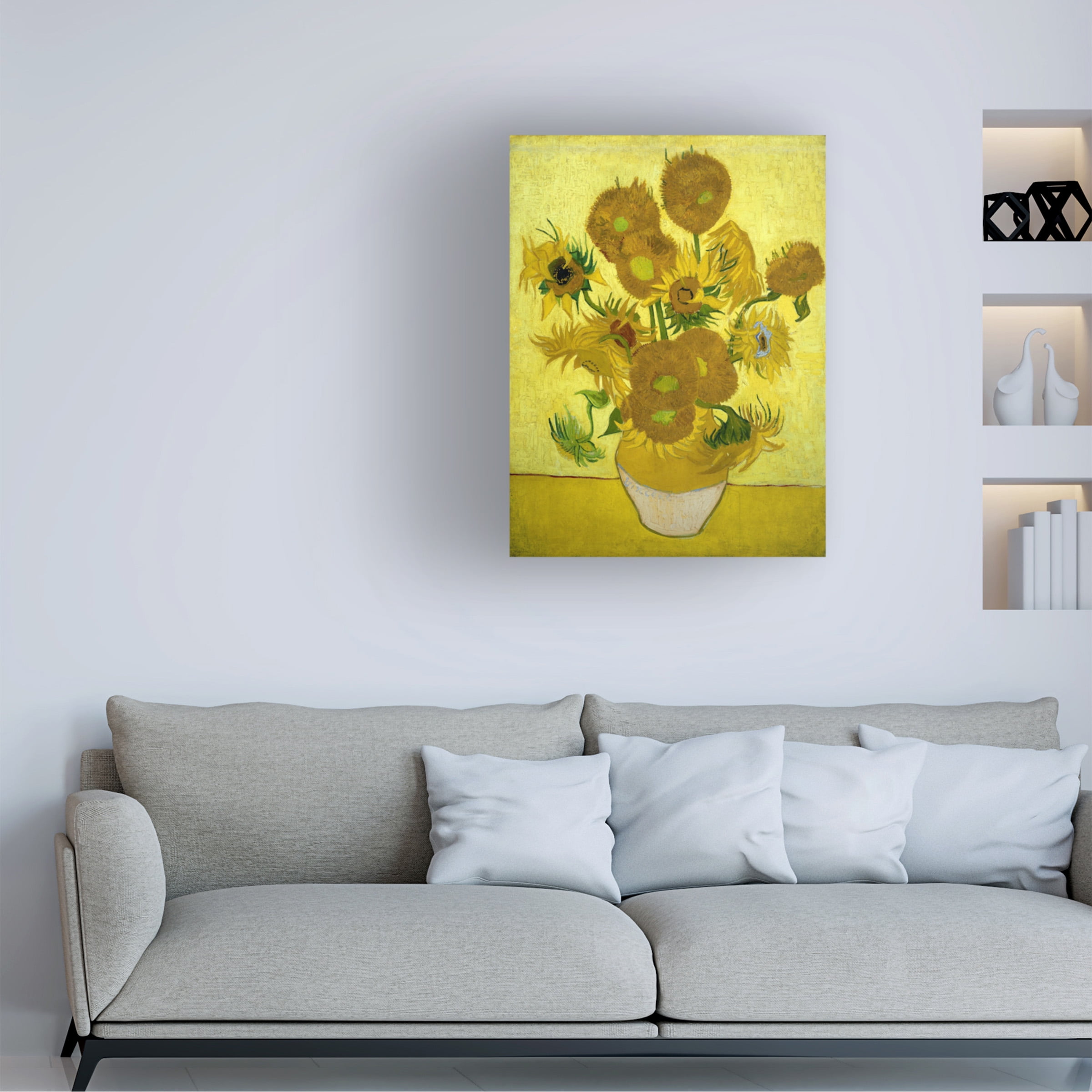 Vincent van Gogh 'Sunflowers 1887' Canvas Art