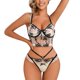 thumbnail image 1 of Gibobby Ropa sexy de mujer para sexo Mujeres Sexy Malla de Encaje Floral Bordado Liga ligada Lencería Ropa Interior Conjuntos de lencería Sexy(Rosa, G), 1 of 5