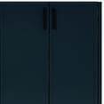 thumbnail image 6 of Ariel Kelly 73 Inch Double Oval Sink Bathroom Vanity With Pure White Quartz Countertop 1.5 Inch Edge In Midnight Blue, 6 of 12