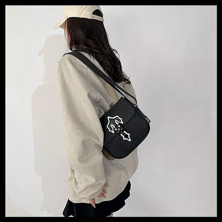 Gomayee Trapstar Crossbody Bag, Fashion Nylon Shoulder Bag Purse