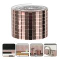 thumbnail image 4 of 2 Rolls Adhesive Mosaic Tiles Glass Mirror Mosaic Sticker DIY Wall Sticker, 4 of 4