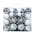 thumbnail image 5 of Hang Christmas Ball - 48Pcs Christmas Ball Ornaments Christmas Tree Decoration Holiday Multiple Styles Ornaments for Christmas Trees Party Ball Decoration Christmas Decorations, 5 of 7