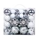 thumbnail image 2 of Juego de 48 bolas navideñas | Tamaños surtidos: 4, 6 y 8 cm | Adornos navideños de plástico para coronas, guirnaldas y decoración de fiestas, 2 of 7