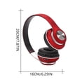 thumbnail image 3 of Beats Headphones Wireless Headphones Clearance Wireless Headphones Bluetooth 4.1 Headset Noise Cancelling Over Ear With Microph, 3 of 3
