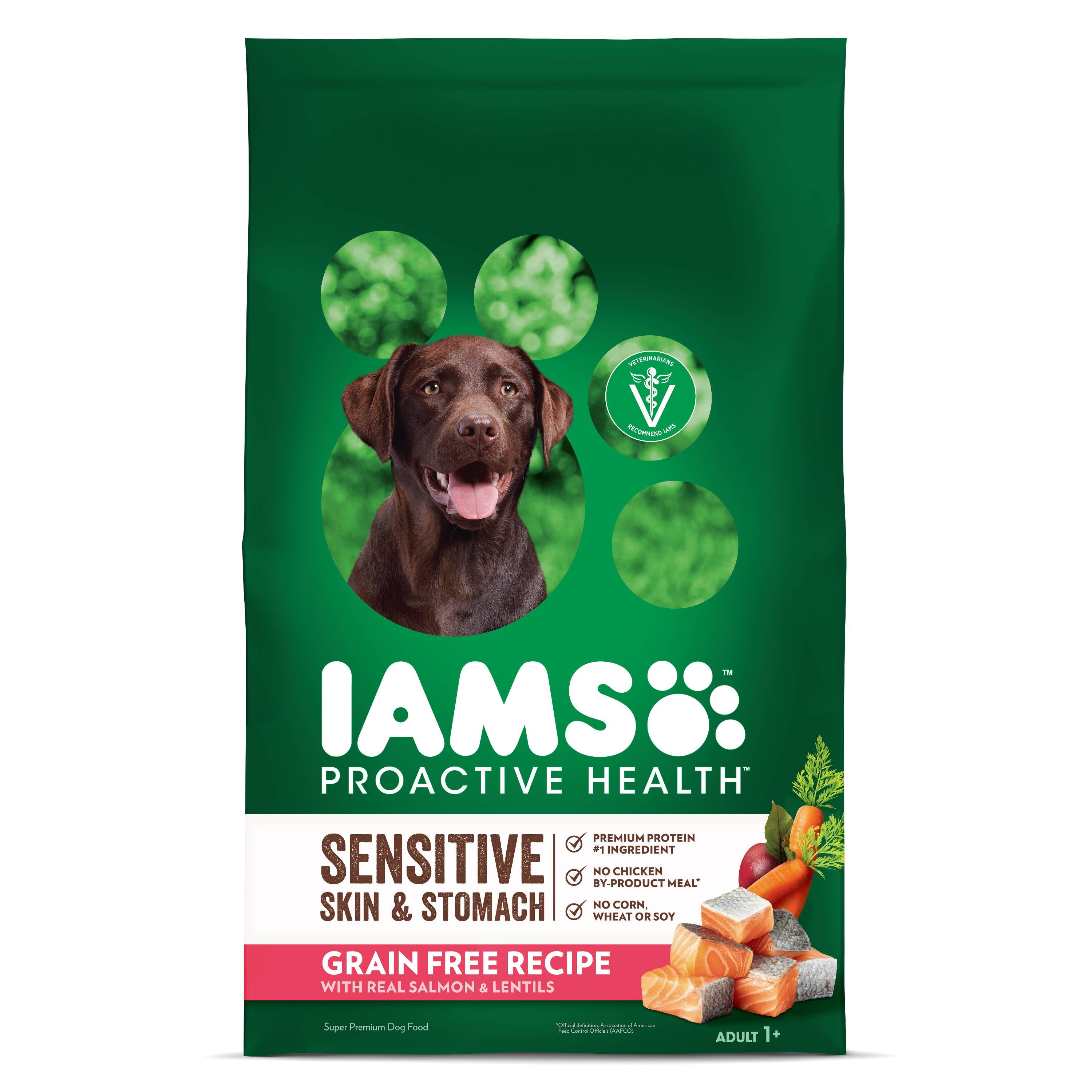 Iams Proactive Health Sensitive Skin And Stomach Grain Free Dry Dog Food