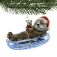 thumbnail image 3 of Kurt Adler NB1553 Noble Gems Sea Otter Ornament, 4-inch High, Glass, 3 of 3