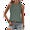 Dark green, variant on Tank Tops for Women Sleeveless Eyelet Shirts White S