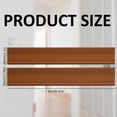 thumbnail image 3 of Door Bottom Seal Strip, 1.1×39.4 inch Door Draft Stopper, Insect Proof Door Sweep, Gap Blocker, Self Adhesive Wind Dust Noise Barrier for Home Indoor Door Energy Saving Gap Sealing Use, 3 of 8
