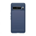 thumbnail image 1 of PANDACO Navy Brushed Metal Case for Google Pixel 9 Pro XL, 1 of 3