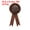 Brown, variant on Uxcell Blank Award Ribbon, Rosette Ribbon Honorable Prize Recognition Ribbon, Green, 12Pack