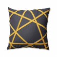 thumbnail image 1 of 16.5 in. Carlyle Throw Pillow, Grey & Yellow, 1 of 1