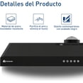 thumbnail image 4 of Campana Extractora Bluelander de Acero Inoxidable 110 V, Salida de Aire y Filtro de Carbón Activado, Campana para Cocina 60 cm, 4 of 5