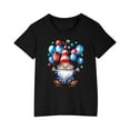 thumbnail image 4 of GERsome Unisex Kids American Flag T-Shirts Girls Cotton Short Sleeve Crew Neck Tops 4th of July Funny USA Patriotic Graphic Tee, 4-5 Years, 4 of 6