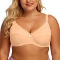 thumbnail image 2 of Ytndtr Plus Size Wireless Bra for Women Full Coverage Comfort Bralette Adjustable Straps Smooth Bra Everyday Lingerie, 2 of 5