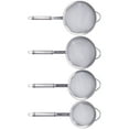 thumbnail image 4 of 4Pcs 304 Stainless Steel Colander Skimmer Spoon Oil Filter Grid Scoop for Hot Pot, 4 of 5
