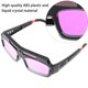 thumbnail image 5 of OULII 1Ud Gafas Protectoras Para Soldadura Con Oscurecimiento Y Material LCD Negro, 5 of 6