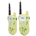 thumbnail image 2 of Camuflaje Amarillo 2 Piezas Walkie Talkies Durable Calidad de Sonido Súper Clara Sosteniendo Cómodo Intercomunicador Inalámbrico para Comunicación Entre Padres e Hijos, 2 of 14