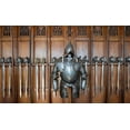 thumbnail image 2 of Norring, Tom 14x10 Black Ornate Wood Framed with Double Matting Museum Art Print Titled - Knights armor and weapons Edinburgh Castle-Scotland, 2 of 4