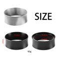 thumbnail image 2 of ziyahi 58mm Coffee Dosing Rings Espresso Dosing Funnel Replacement for Barista Tool Silver, 2 of 8