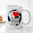 thumbnail image 3 of CafePress - I Heart Mother Earth Mug - 11 oz Ceramic Mug - Novelty Coffee Tea Cup, 3 of 4
