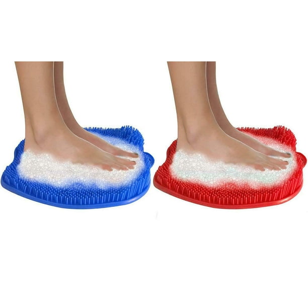 Shower Foot Massaging Cleaner NoSlip Spa Scrubber Washer Mat Walmart