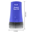 thumbnail image 4 of Guard Your ID Advanced Security Roller 2.0 for Identity Theft Prevention Stamping Blue, 4 of 11