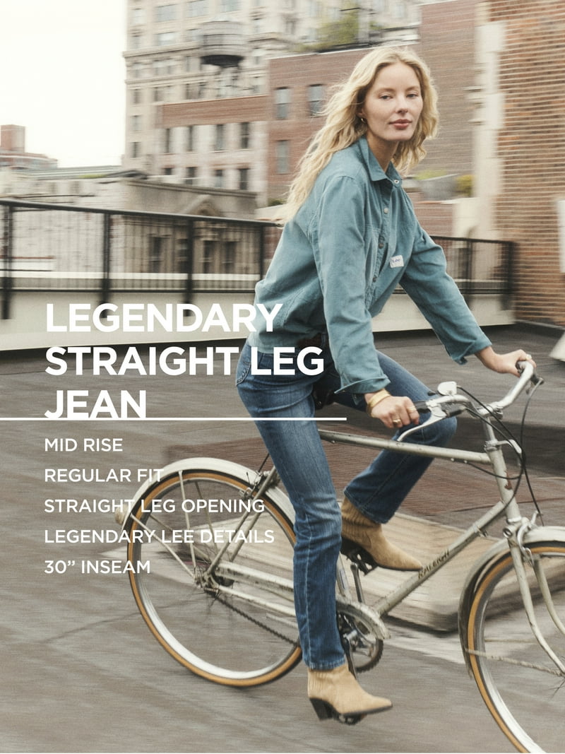 Lee® Women's Legendary Straight Leg Jean - Walmart.com