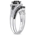thumbnail image 3 of Everly Women's Diamond 10k White Gold Bridal Set, 3 of 7