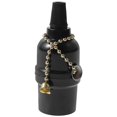 thumbnail image 4 of Pull Chain Light Fixture E26 Ceiling Light Socket Pullswitch Lamp Holder Accessory Home Lighting Sleek Black Design 1Set, 4 of 5