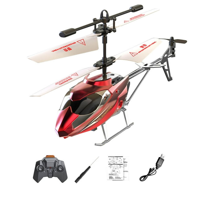 Pisexur Electrónica para Hombres 3.5 Helicóptero de Control Remoto Carga USB Crash Modelo de Avión de Control Remoto Juguetes Electrónica para Niños, Organizador de Electrónica
