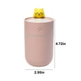 thumbnail image 3 of FHBVT Mini Cool Mist Humidifier for Bedroom, Small USB Humidifier for Desk Office Plants, Quiet Humidifier with LED Night Light, Ideal for Dry Skin Relief, Relaxing Sleep, and Office Environment, 3 of 6