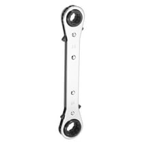 Uxcell 13x14x17x19mm Metric 4 in 1 Double Box End Reversible Ratcheting Wrench