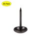 thumbnail image 1 of Uxcell 0.37''x0.67'' Clavos de tapicería, tachuelas redondas, chinchetas de hierro negro, 50 piezas, 1 of 5