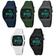 thumbnail image 3 of Deyuer 3D Pedometer Alarm Chronograph Multifunction Men Digital Wrist Watch Waterproof, 3 of 8