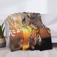 thumbnail image 3 of Yiaed Follow Your Dream Dreamcatcher Print Blanket Throw Blanket Soft Cozy Flannel Blanket for Home Bed Sofa Couch Chair-60"x50", 3 of 6