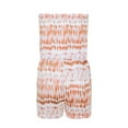 thumbnail image 4 of Combinaison Short pour Femme Décontractée Sans Bretelles à Cordon Poche Sans Manches Polyester Longueur Régulière 1 Pce, 4 of 7