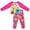 Pink, variant on Sesame Street Jogger Set for Girls, 2 Pack Long Sleeve Tee and Jog Pants Bundle