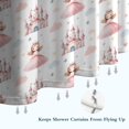 thumbnail image 6 of Princess Castle Pattern Shower Curtain 72"x72" ,Bathroom Decorative Shower Curtains Set with 12 Hooks,Modern Waterproof Washable Shower Curtain, 6 of 6