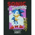 thumbnail image 2 of Sonic The Hedgehog T-Shirt Men's No Time For Games Adult Graphic Print Tee, 2 of 5