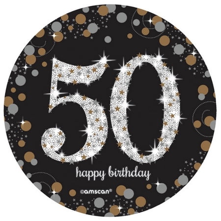 - Sparkling Celebration 50th Birthday Spray Centerpiece (1)
