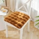 thumbnail image 5 of Almohadilla para asiento | Cojín grueso, suave y antideslizante para silla de oficina, estudiante, hogar, comedor, cocina, banco, taburete | Poliéster transpirable y cálido | 40x40 cm, 5 of 8