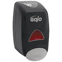 Gojo FMX-12 1250mL Foam Soap Dispenser, Push-Style, Black 5155-06