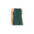 thumbnail image 2 of Vince Camuto Women's Sequin Sleeveless Dress Green Size Medium, 2 of 3