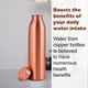 thumbnail image 2 of Set de 3 Botellas de Agua de Cobre NORMAN JR 1L Sin Diseño, 2 of 6