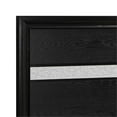 thumbnail image 4 of Glory Furniture Madrid G02350B-TB Twin Bed Black Wood, 4 of 6