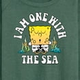 thumbnail image 3 of SpongeBob SquarePants - I'am One With The Sea - Women's Lightweight French Terry Long Sleeve Shirt, 3 of 6
